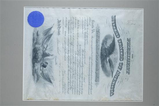 THEODORE ROOSEVELT DOCUMENT SIGNED AS