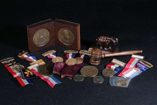 COLLECTION OF REPUBLICAN INAUGURAL MEDALS.
