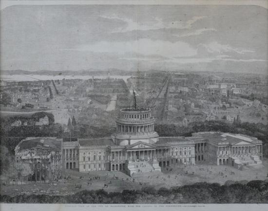 BIRDSEYE VIEW OF THE CITY OF WASHINGTON 16e86a