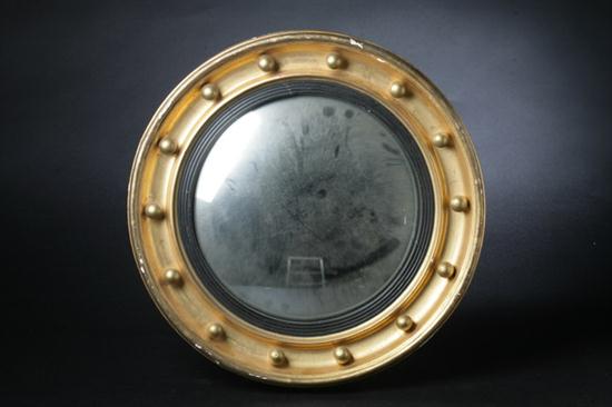 FEDERAL STYLE GILT-WOOD CONVEX