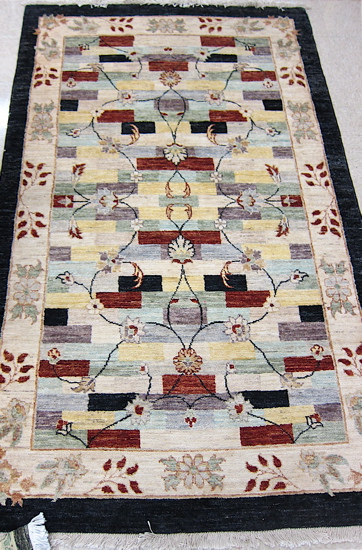 HAND KNOTTED ORIENTAL AREA RUG 16e8dd