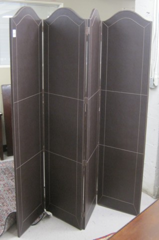 FOUR PANEL FLOOR SCREEN stitched 16ea80