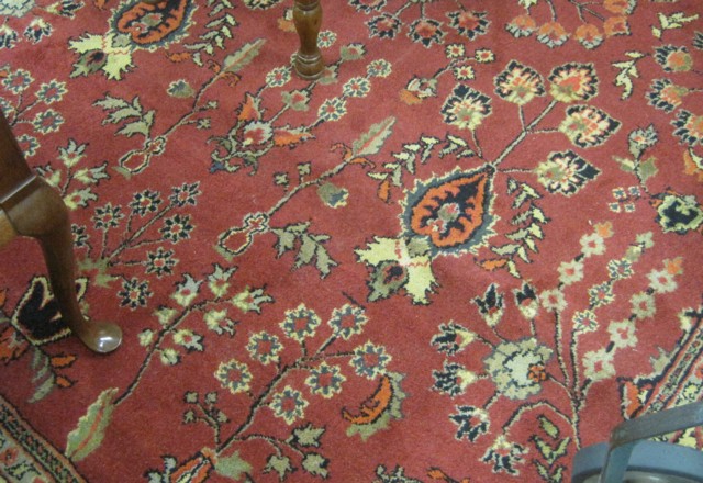 HAND KNOTTED ORIENTAL CARPET Indo Sarouk 16eacf