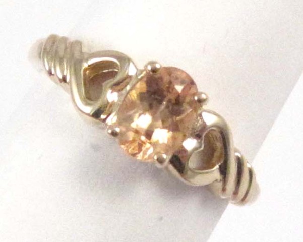 CITRINE AND FOURTEEN KARAT GOLD 16eae7