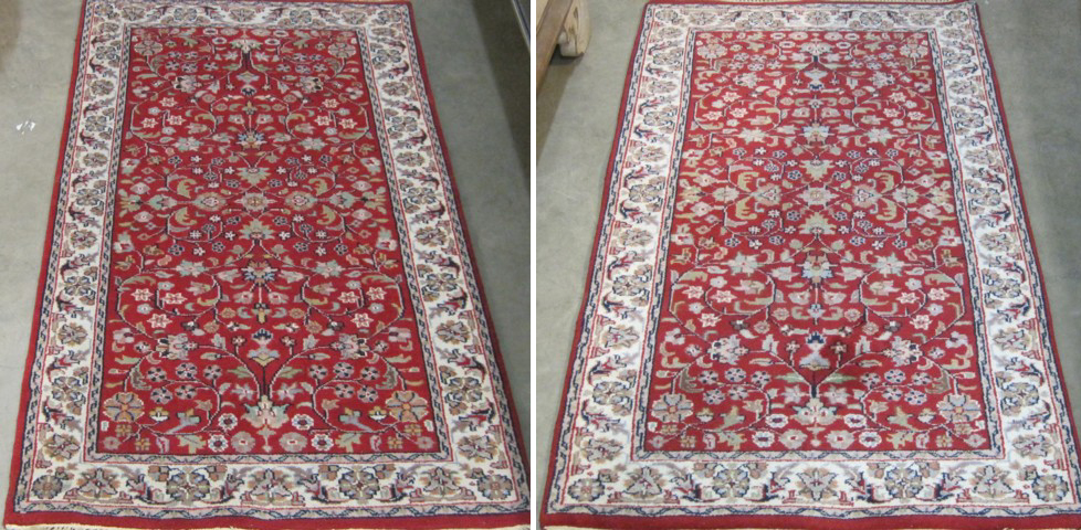 A PAIR OF ORIENTAL AREA RUGS Indo Persian 16eafd