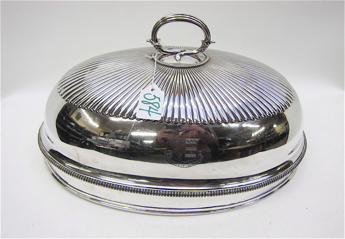 SILVER PLATED ROAST COVER engraved 16eb0a