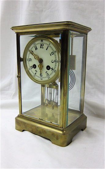 CRYSTAL REGULATOR SHELF CLOCK French 16eb2e