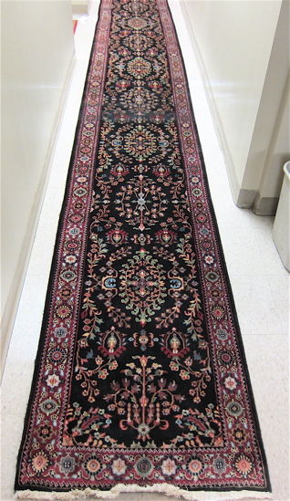 HAND KNOTTED ORIENTAL LONG RUG 16eb52