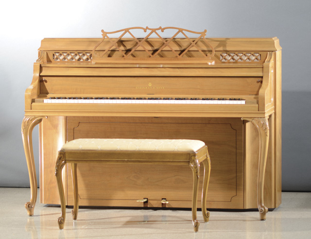 STEINWAY CONSOLE PIANO WITH MATCHING 16eb9e