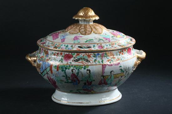 CHINESE ROSE MANDARIN PORCELAIN 16ec5f