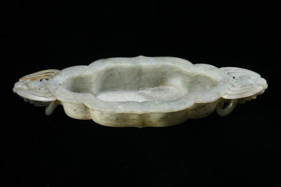 CHINESE JADE LOTUS PETAL BRUSH 16ecac