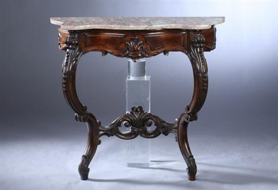 LOUIS XV STYLE CARVED MAHOGANY 16ee1c