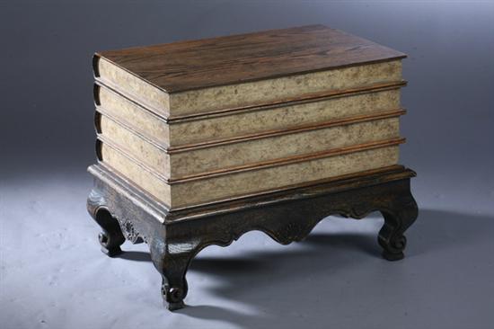 LOUIS XV STYLE OAK CHEST ON STAND  16ee1f