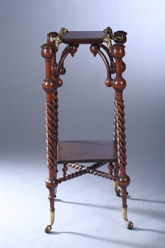 VICTORIAN STYLE MAHOGANY PLANT 16ee79