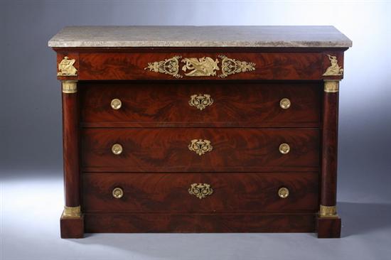 FRENCH EMPIRE MAHOGANY AND ORMOLU 16ef3e