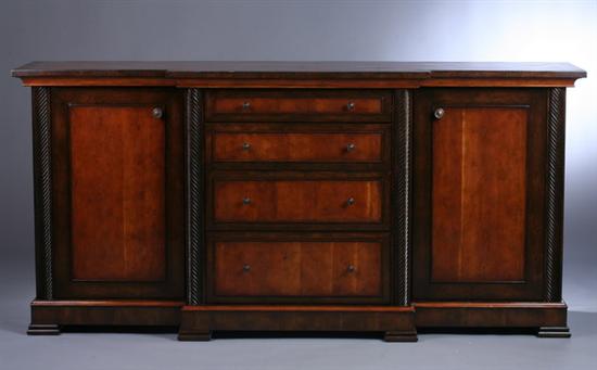 CONTEMPORARY YEW WOOD SIDEBOARD  16ef7b