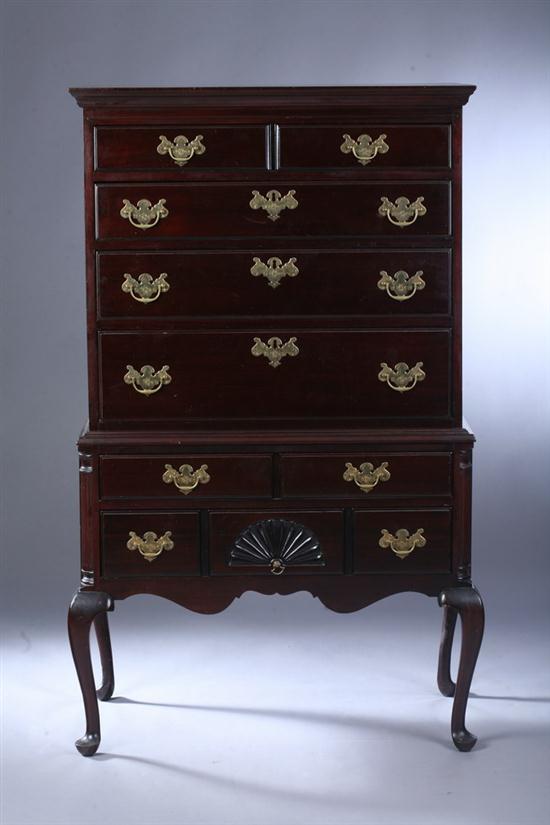 AMERICAN QUEEN ANNE STYLE MAHOGANY 16ef8a