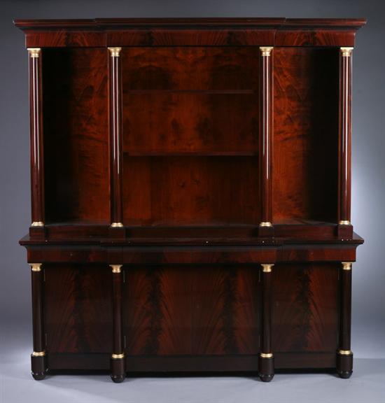 EMPIRE STYLE FLAME MAHOGANY BREAKFRONT 16ef88