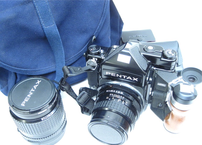 PENTAX 67 SLR CAMERA AND ACCESSORIES