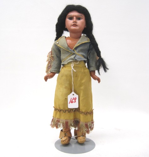 ARMAND MARSEILLE AMERICAN INDIAN DOLL