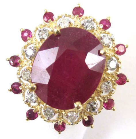 RUBY DIAMOND AND FOURTEEN KARAT 16f057