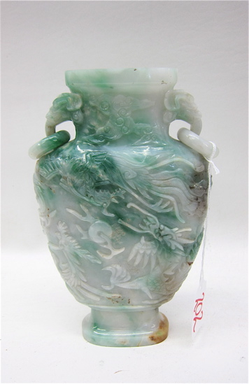 GREEN JADE CHINESE JAR shading 16f072