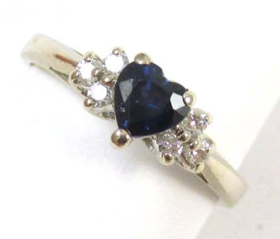 SAPPHIRE DIAMOND AND EIGHTEEN KARAT 16f091