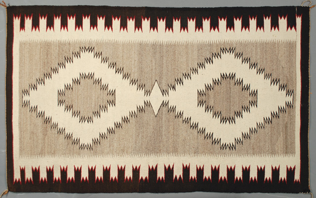NAVAJO INDIAN AREA RUG hand woven 16f0a2
