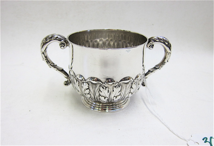 LONDON STERLING SILVER SUGAR BOWL