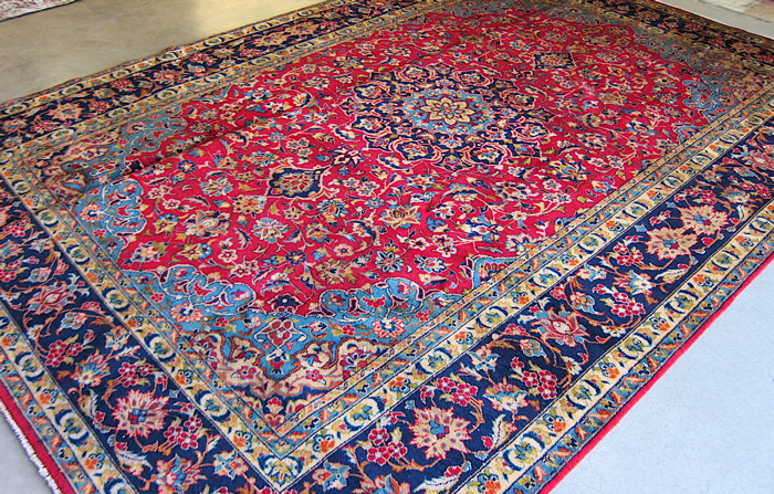 HAND KNOTTED PERSIAN CARPET Isfahan 16f0fd