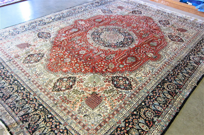 HAND KNOTTED ORIENTAL CARPET Indo Persian 16f118