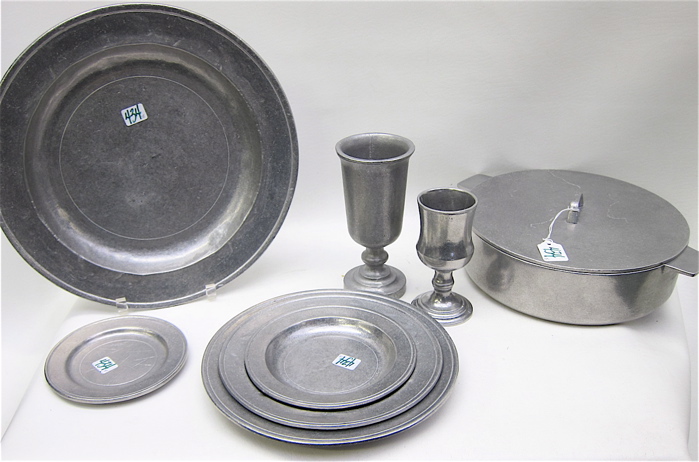 78 PIECE WILTON ARMETALE DINNERWARE: