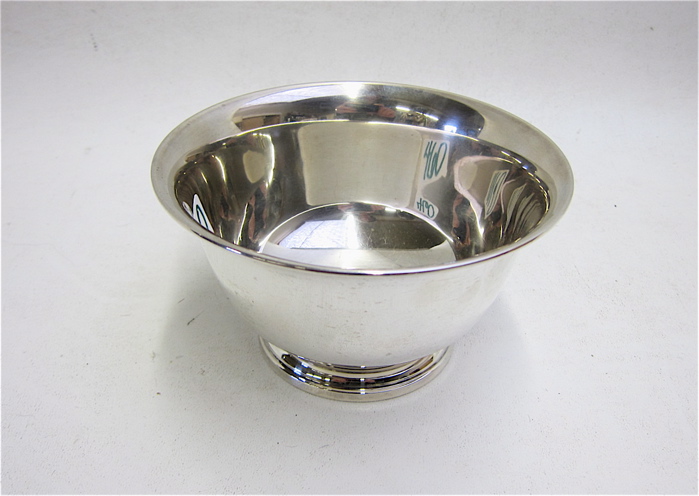 AMERICAN STERLING SILVER FOOTED BOWL