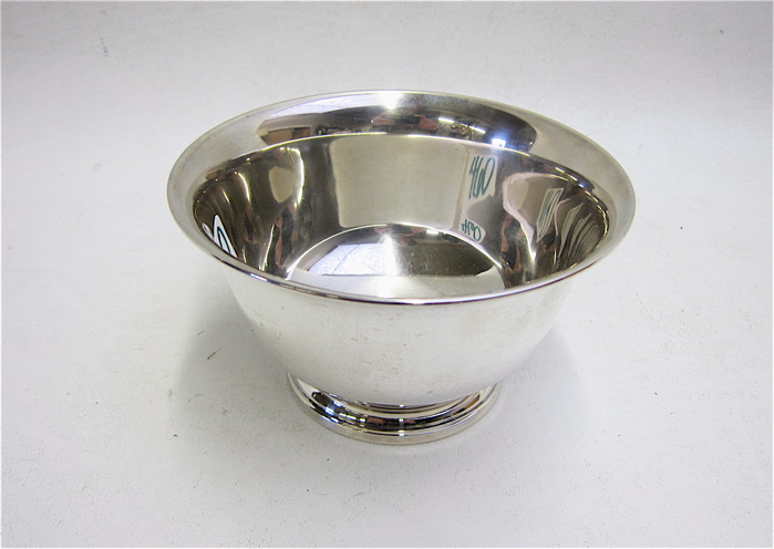 AMERICAN STERLING SILVER FOOTED