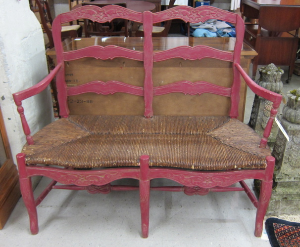 DOUBLE CHAIR-BACK SETTEE Country French