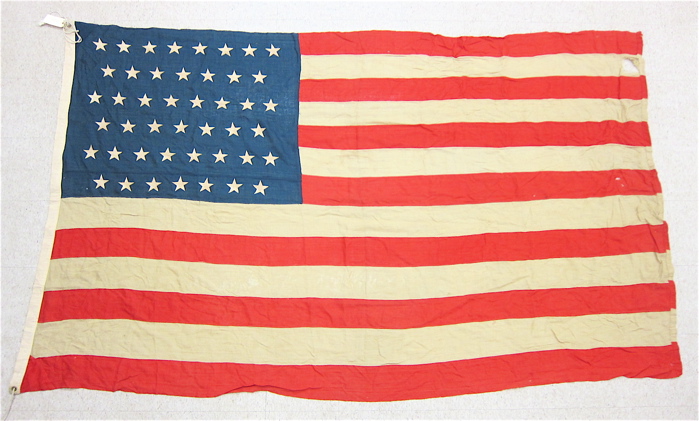 U.S. FORTY-FIVE STAR FLAG c. 1896-1908