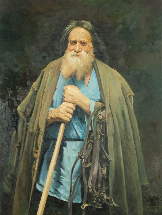 ''PEASANT WITH BRIDLE'' after the