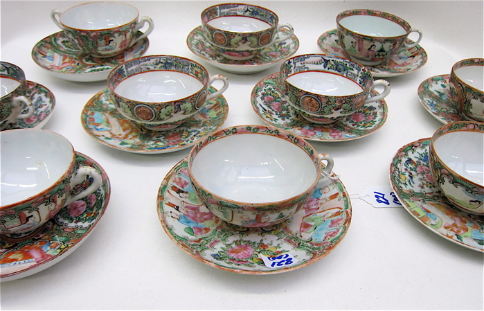 NINETEEN PIECES CHINESE ROSE CANTON 16f2cb