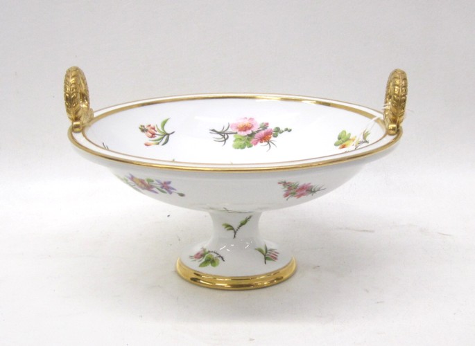 FRENCH SEVRES PORCELAIN COMPOTE 16f2e5