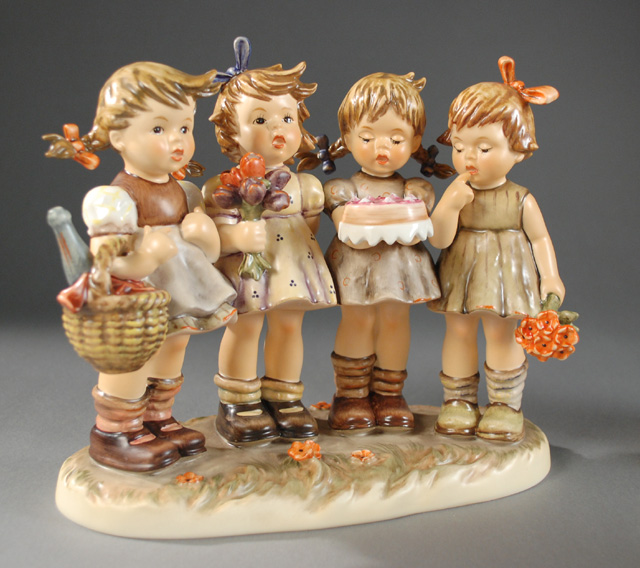 GERMAN HUMMEL PORCELAIN FIGURAL