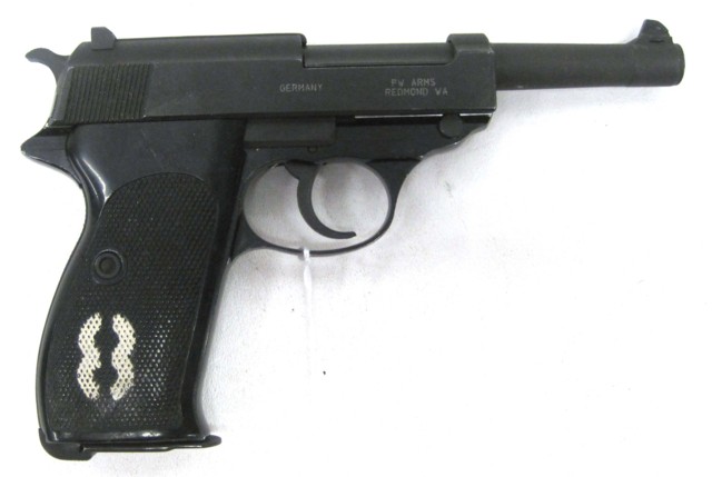 WALTHER P-1 DOUBLE ACTION SEMI AUTOMATIC