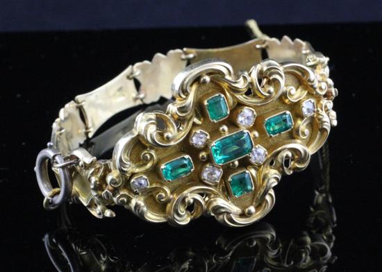 A Victorian emerald and diamond 171a34