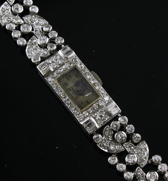 A 1930 s diamond set platinum cocktail 171a58