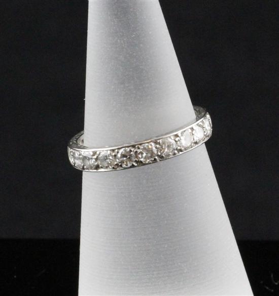 An 18ct white gold and diamond 171a7f