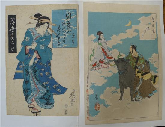 Yoshitoshi (1839-1892) woodblock