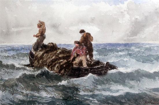 Thomas Collier (1840-1891) watercolour