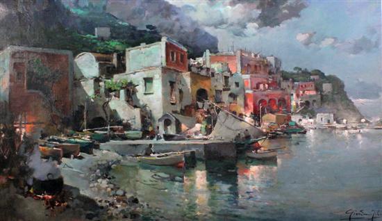 Neapolitan School oil on canvas