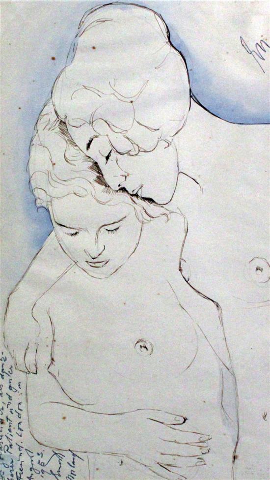 Ernst Neuschul 1895 1968 ink 171b4a