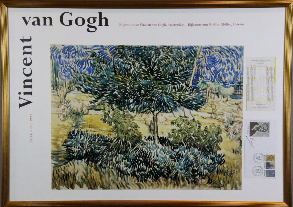 Van Gogh Poster 1st Issue Stamp