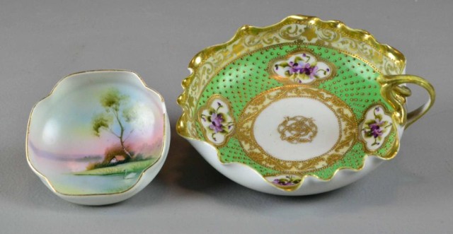 (2) PCS. NIPPON BOWLSIncluding 4 hand-painted